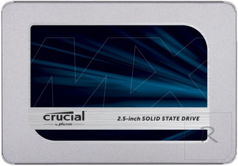 Dysk SSD CRUCIAL MX500 (2.5″ /500 GB /SATA III (6 Gb/s) /560MB/s /510MS/s)