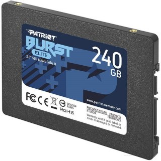 Dysk SSD PATRIOT Burst Elite (2.5″ /240 GB /SATA III (6 Gb/s) /450MB/s /320MS/s)