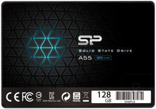 Dysk SSD SILICON POWER ACE A55 (2.5″ /128 GB /SATA III (6 Gb/s) /550MB/s /420MS/s)