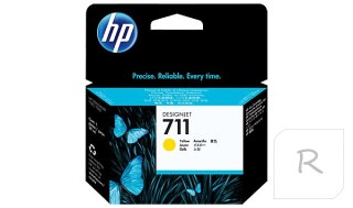 Wkład HP 711 Żółty CZ132A