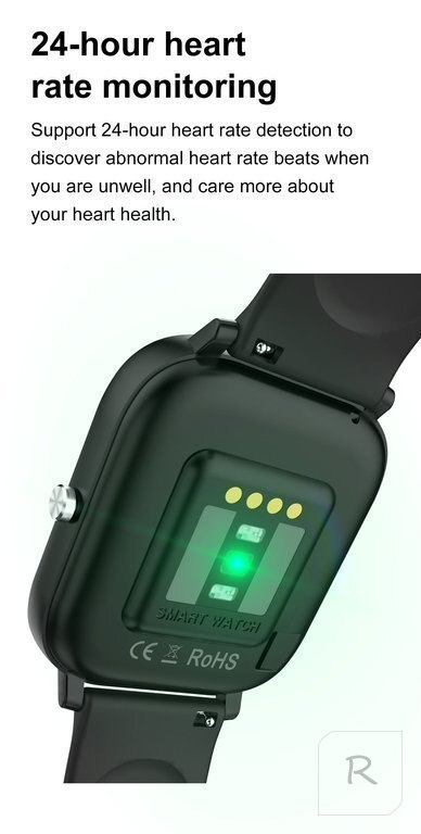 SMARTWATCH UNISEX PACIFIC 20-2 - EKG, WYKONYWANIE POŁĄCZEŃ (sy017b)