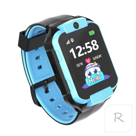 SMARTWATCH DZIECIĘCY PACIFIC 32-2 KIDS - blue / black (sy028b)