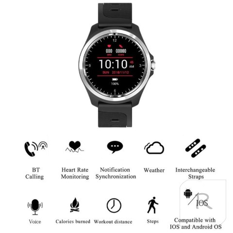 SMARTWATCH MĘSKI PACIFIC 26-4 - WYKONYWANIE POŁĄCZEŃ (sy021c)