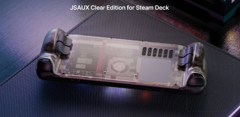 JSAUX PRZEZROCZYSTA OBUDOWA BLASZKA STEAM DECK | PC0106