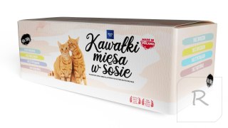 WAFI Karma mokra dla kota saszetki MIX SMAKÓW 40x100g