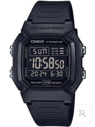 ZEGAREK MĘSKI CASIO W-800H-1BVES KLASYKA + BOX