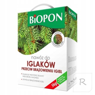 NAWÓZ -- DO IGLAKÓW . PRZECIW BRĄZOWIENIU IGIEŁ 5 KG