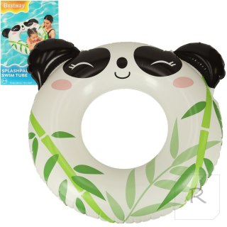 BESTWAY 36351 Koło do pływania dmuchane panda 3-6lat 60kg