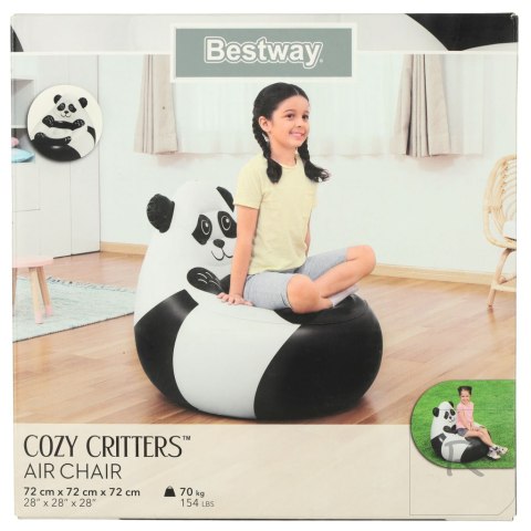 BESTWAY 75116 Fotel dmuchany puf panda 70kg