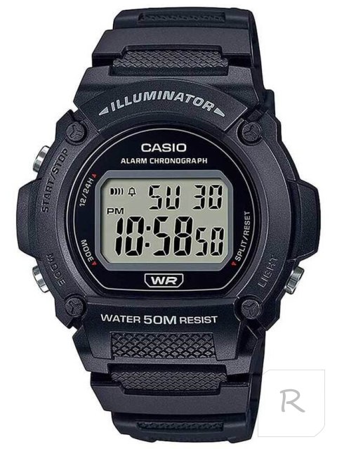 ZEGAREK MĘSKI CASIO W-219H-1A + BOX