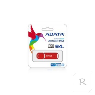 ADATA UV150 64 GB USB 3.0 w Kolorze Czerwonym