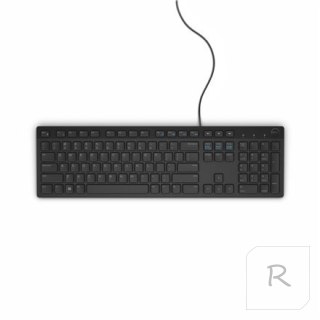 Dell | KB216 | Standard | Wired | RU | Black | 503 g | Numeric keypad