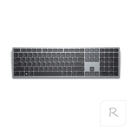 Dell | Keyboard | KB700 | Keyboard | Wireless | US | m | Titan Gray | 2.4 GHz, Bluetooth 5.0 | g