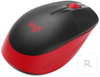 Logitech | Full size Mouse | M190 | Wireless | USB | Red