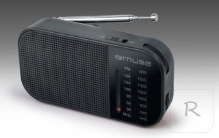 Muse | M-025 R | Portable radio | Black