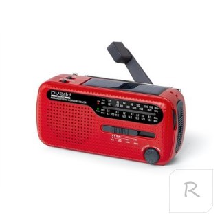 Muse | MH-07RED | Red | Self-Powered Radio