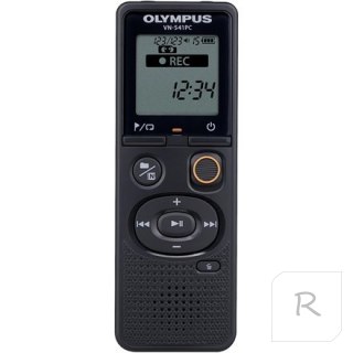 Olympus | Digital Voice Recorder (OM branded) | VN-541PC | Black | Segment display 1.39' | WMA