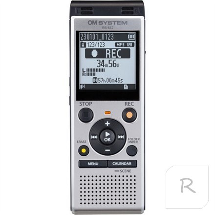 Olympus | Digital Voice Recorder | WS-882 | Silver | MP3 playback