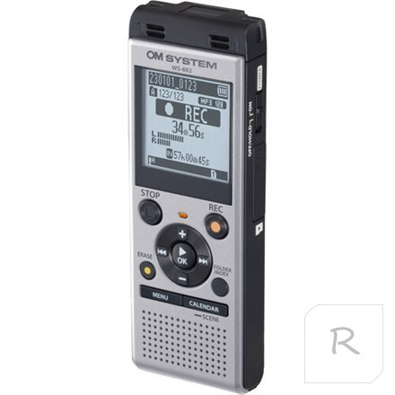 Olympus | Digital Voice Recorder | WS-882 | Silver | MP3 playback