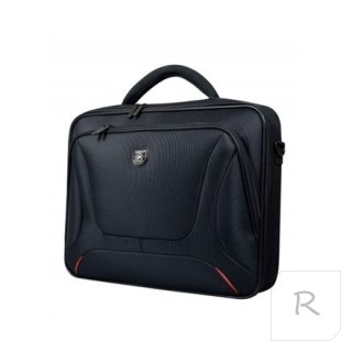 PORT DESIGNS | Fits up to size 15.6 "" | Courchevel | Messenger - Briefcase | Black | Shoulder strap