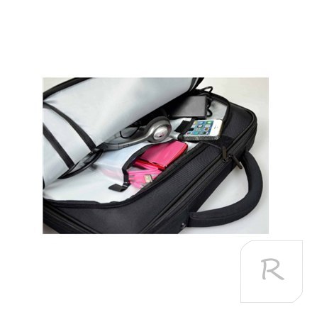 PORT DESIGNS | Fits up to size 15.6 "" | Courchevel | Messenger - Briefcase | Black | Shoulder strap