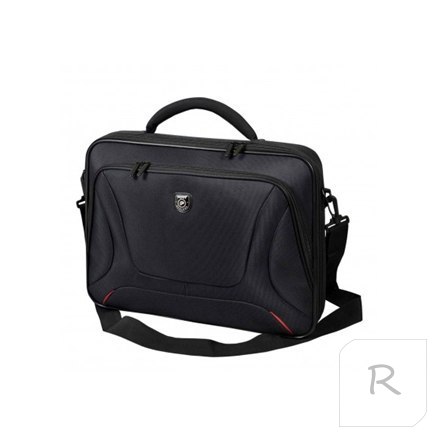 PORT DESIGNS | Fits up to size 15.6 "" | Courchevel | Messenger - Briefcase | Black | Shoulder strap