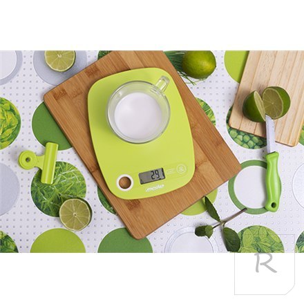 Mesko | Kitchen scale | MS 3159g | Maximum weight (capacity) 5 kg | Graduation 1 g | Display type LCD | Green