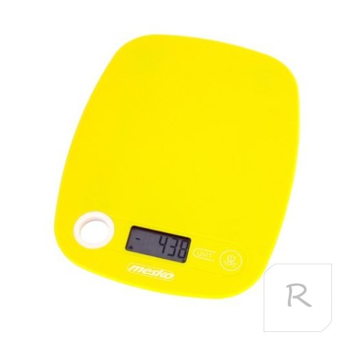 Mesko | Kitchen scale | MS 3159y | Maximum weight (capacity) 5 kg | Graduation 1 g | Display type LCD | Yellow