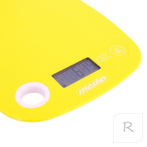 Mesko | Kitchen scale | MS 3159y | Maximum weight (capacity) 5 kg | Graduation 1 g | Display type LCD | Yellow