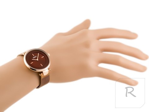 ZEGAREK DAMSKI PACIFIC 6012 (zy600c) - rosegold