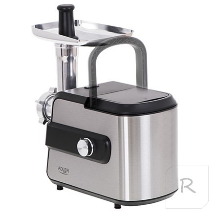 Adler | Meat mincer with a shredder | AD 4813 | Silver/Black | 600 W | Number of speeds 2 | Throughput (kg/min) 1