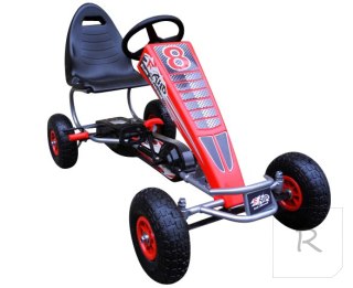 GOKART G5 CZERWONY, gokarty dziecięce