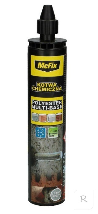 ŻYWICA. POLIESTROWA 300ML,KOTWA CHEMICZNA MCFIX