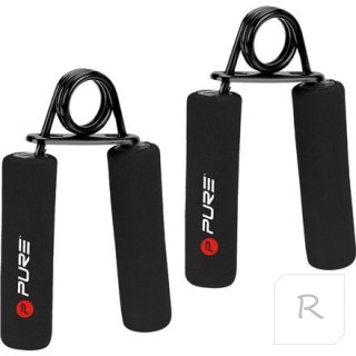 Pure2Improve | Hard Handgrip Trainer Set | Black