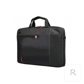 PORT DESIGNS | Fits up to size 15.6 "" | Houston | Messenger - Briefcase | Black | Shoulder strap