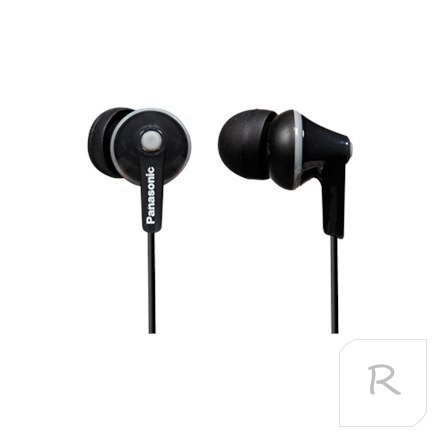 Panasonic | RP-HJE125E-K | Headphones | In-ear | Black