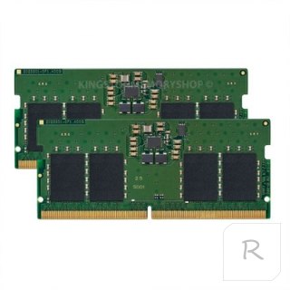 Kingston | 16 Kit (8GBx2) GB | SODIMM | 4800 MHz | Notebook | Registered No | ECC No