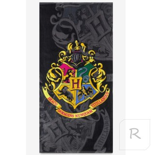 Ręcznik bawełniany 70x140 Harry Potter czarny