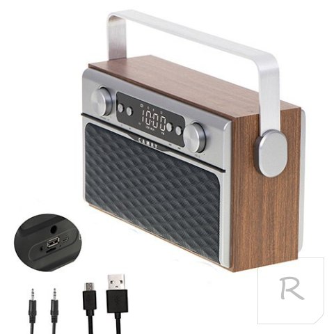 Camry | CR 1183 | Bluetooth Radio | 16 W | AUX in | Wooden