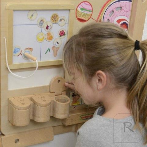 MASTERKIDZ Tablica Edukacyjna Zmysł Węchu Montessori