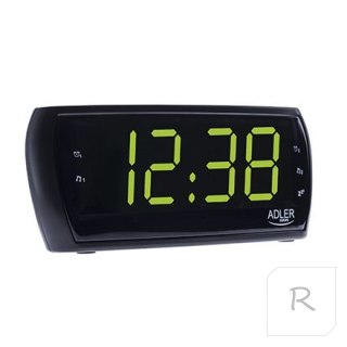 Adler | AD 1121 | Alarmclock Radio | Black | Alarm function