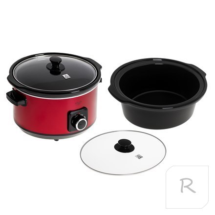 Adler | AD 6413r | Slow cooker | 290 W | 5.8 L | Number of programs 3 | Red