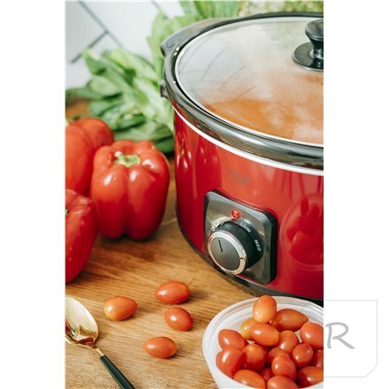 Adler | AD 6413r | Slow cooker | 290 W | 5.8 L | Number of programs 3 | Red