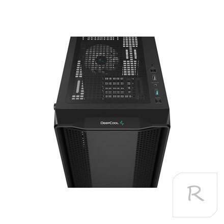 Deepcool Case CC560 V2 Black Mid-Tower Power supply included No