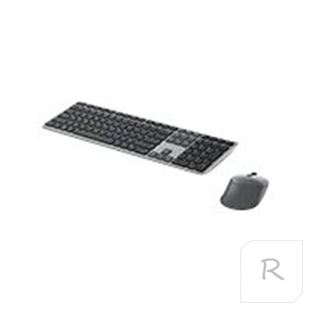 Dell Premier Multi-Device Keyboard and Mouse | KM7321W | Keyboard and Mouse Set | Wireless | Ukrainian | Titanium Gray | 2.4 GHz