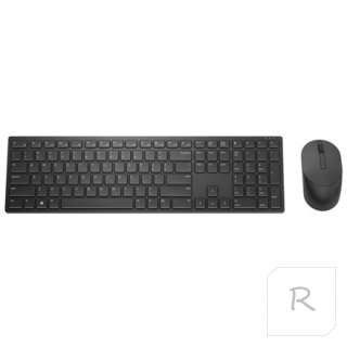 Dell | Pro Keyboard and Mouse (RTL BOX) | KM5221W | Keyboard and Mouse Set | Wireless | Batteries included | EN/LT | Black | Wir