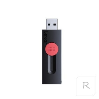 Lexar | Flash Drive | JumpDrive D300 | 32 GB | USB 3.2 Gen 1 | Black/Red