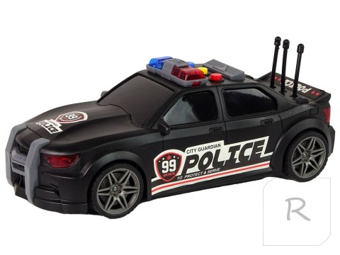 Auto Sportowe Policja 1:16 Czarny Dźwięk