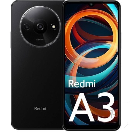 Xiaomi | Redmi | A3 | Redmi A3 (Midnight Black) Dual SIM 6.71" IPS LCD 720x1600/2.2GHz&1.6GHz/64GB/3GB RAM/Android 14/microSDXC/