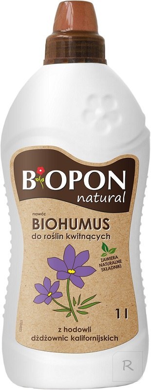 BIOHUMUS - DO ROŚLIN KWITNĄCYCH PŁYN 1L